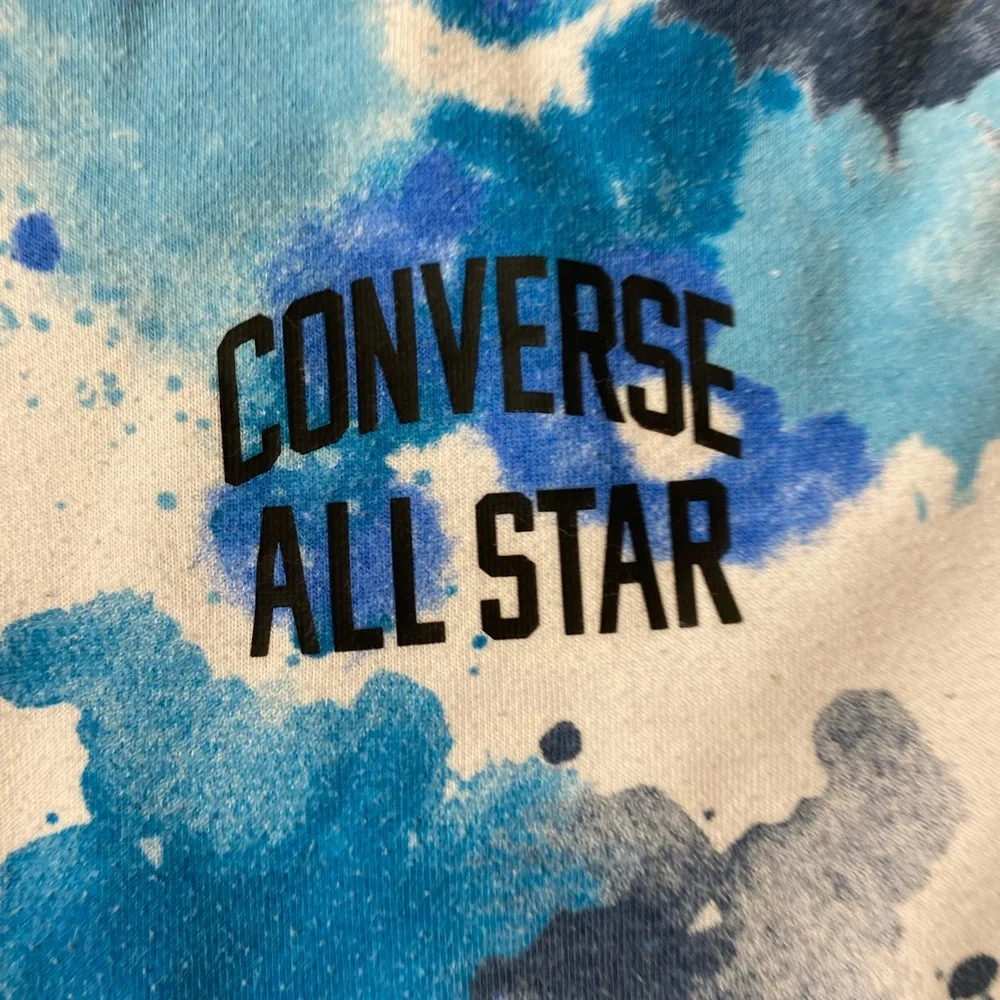 Converse Blue Camouflage Hoodie Sweatshirt XL (13-15 yrs) (ND)